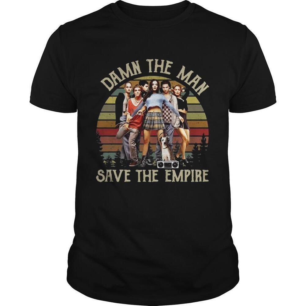 Damn The Man Save The Empire Records Shirt